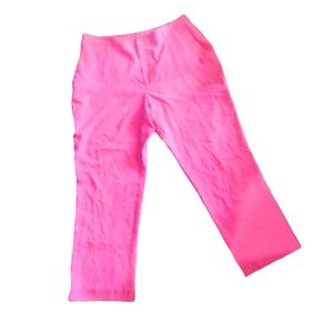 Ralph Lauren 100% silk pants pink